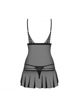 Shibu chemise & thong black