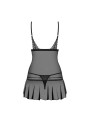 Shibu chemise & thong black