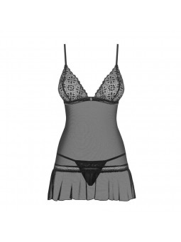 Shibu chemise & thong black