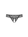 Shibu crotchless thong black