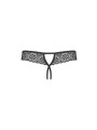 Shibu crotchless thong black