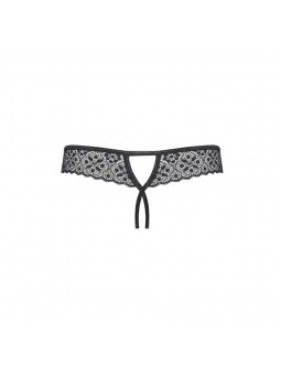 Shibu crotchless thong black