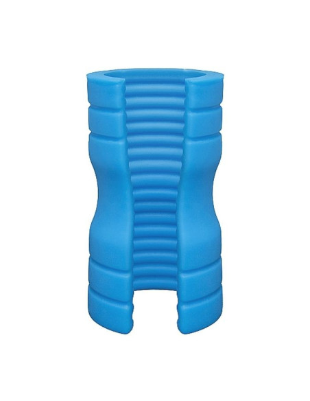 Truskyn - The Tru Stroke - Ribbed - Blue acquista online su Porky's Store