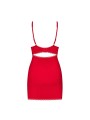 Jolierose chemise & thong red