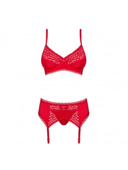 Jolierose 3-pcs set red