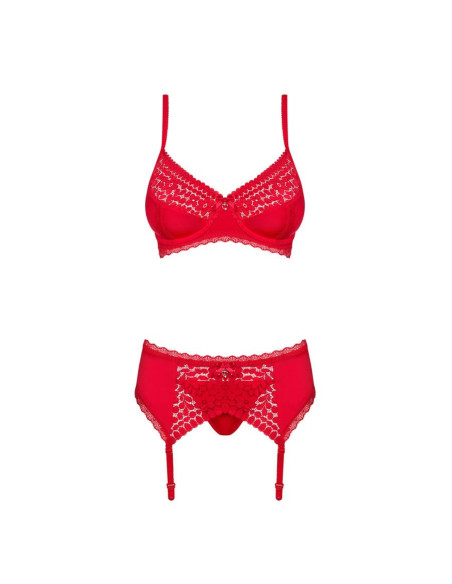 Jolierose 3-pcs set red