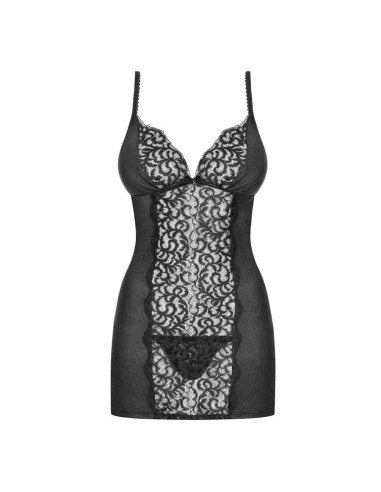 Laluna chemise & thong black