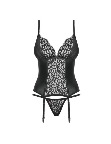 Laluna corset & thong black