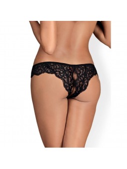 Laluna crotchless panties black
