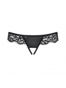 Laluna crotchless panties black