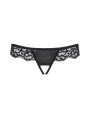 Laluna crotchless panties black