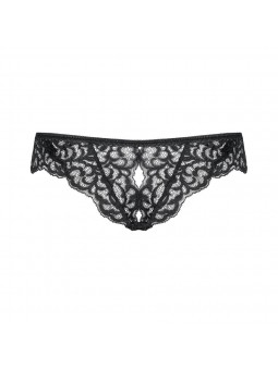 Laluna crotchless panties black