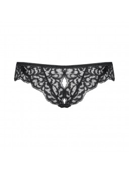 Laluna crotchless panties black