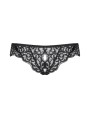Laluna crotchless panties black