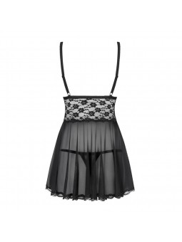 Letica babydoll & thong black