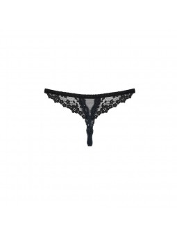 Letica crotchless thong black