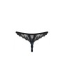 Letica crotchless thong black