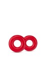 STAY HARD DONUT RINGS OVERSIZED RED