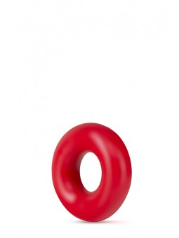 STAY HARD DONUT RINGS OVERSIZED RED