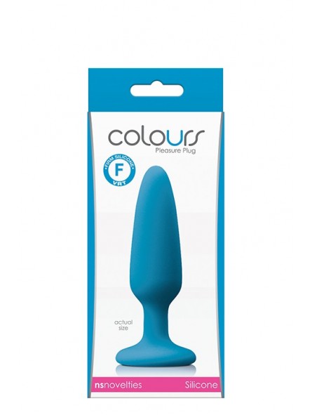 COLOURS PLEASURES SMALL PLUG BLUE