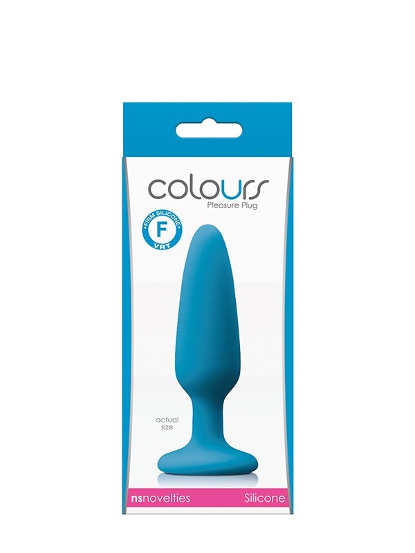 COLOURS PLEASURES SMALL PLUG BLUE