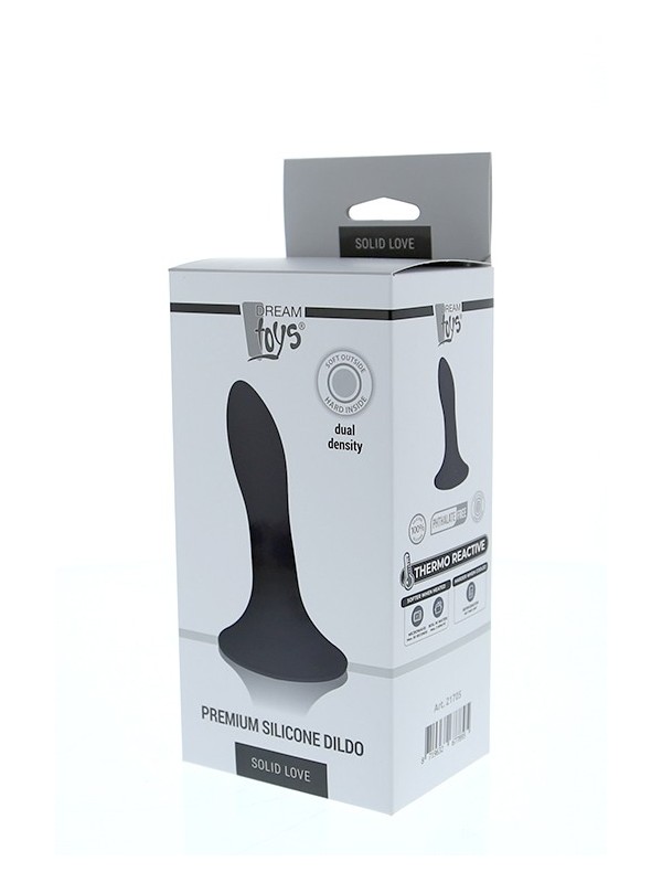 ESSENTIALS PREMIUM DILDO 5 INCH BLACK