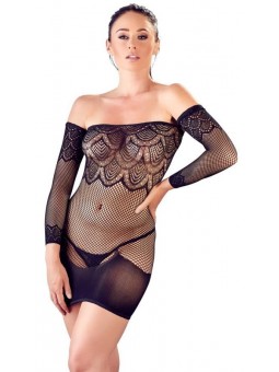 Mini Dress with Gauntlets S-L