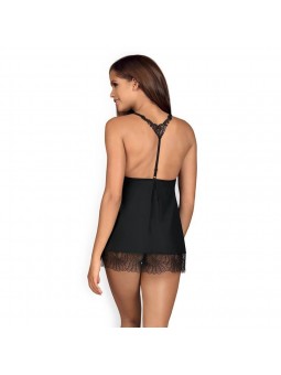 Chiccanta babydoll & thong black