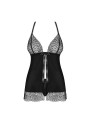 Chiccanta babydoll & thong black