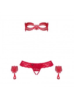 Hetea 3 pcs set red