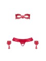 Hetea 3 pcs set red