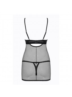 Redella chemise & thong black