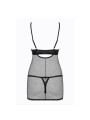 Redella chemise & thong black