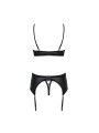 Redella 3-pcs set black