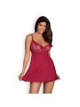 Rosalyne babydoll & thong red