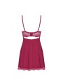 Rosalyne babydoll & thong red