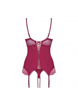 Rosalyne corset & thong red