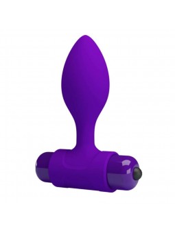 Pretty Love Vibra Butt Plug Purple