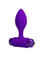Pretty Love Vibra Butt Plug Purple