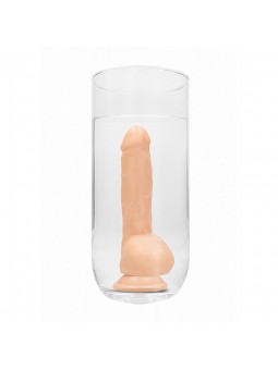 6.5 Inch Realistic Dildo - Flesh