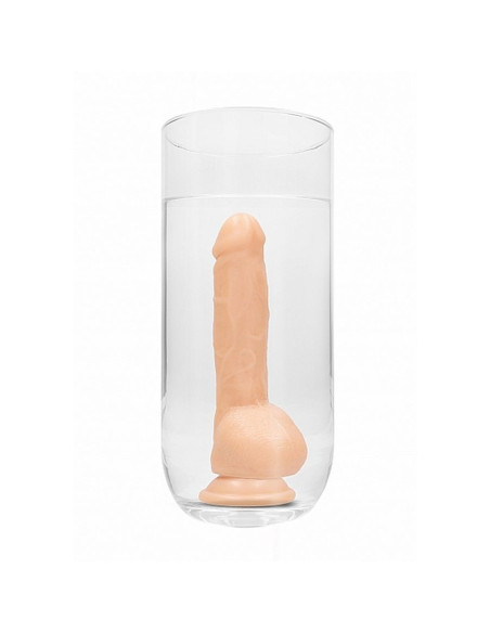 6.5 Inch Realistic Dildo - Flesh