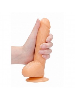 6.5 Inch Realistic Dildo - Flesh