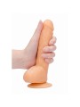 6.5 Inch Realistic Dildo - Flesh