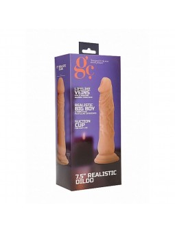 7.5 Inch Realistic Dildo - Flesh