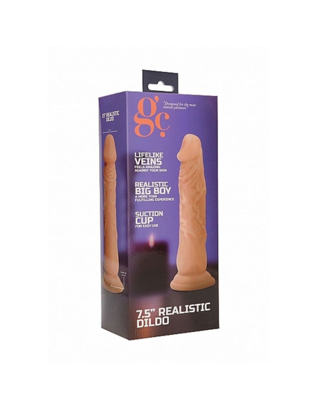 7.5 Inch Realistic Dildo - Flesh
