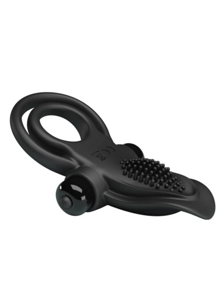Pretty Love Vibrant Penis Ring Black