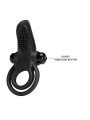 Pretty Love Vibrant Penis Ring Black