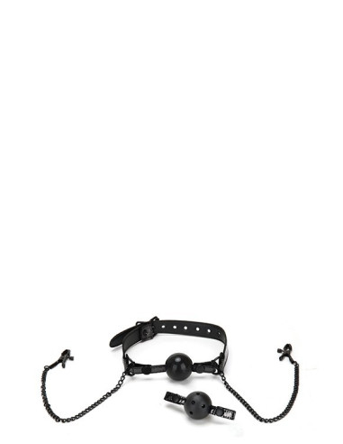 WHIPSMART DIAMOND BALL GAG W NIPPLE CLIP