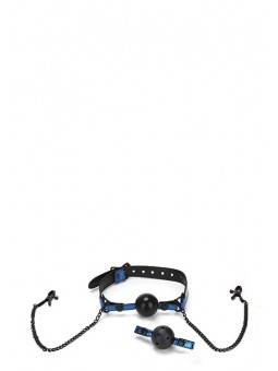 WHIPSMART DIAMOND BALL GAG W NIPPLE CLIP