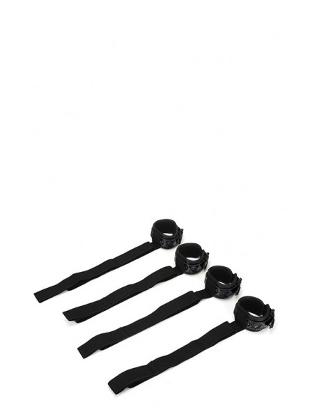WHIPSMART DIAMOND BED RESTRAIN KIT BLACK
